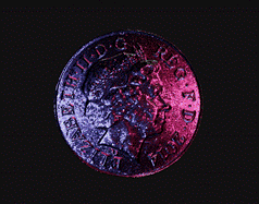 Rotating image of 3d-canned coin